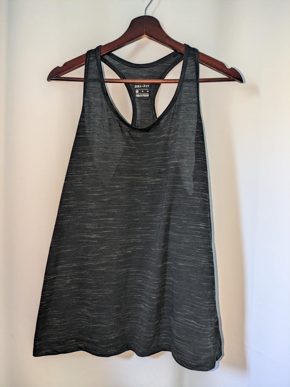 Nike Women's Black Heather Racerback Tank